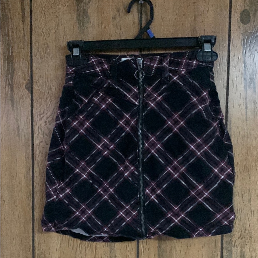 SO Plaid Skirt Sz 0